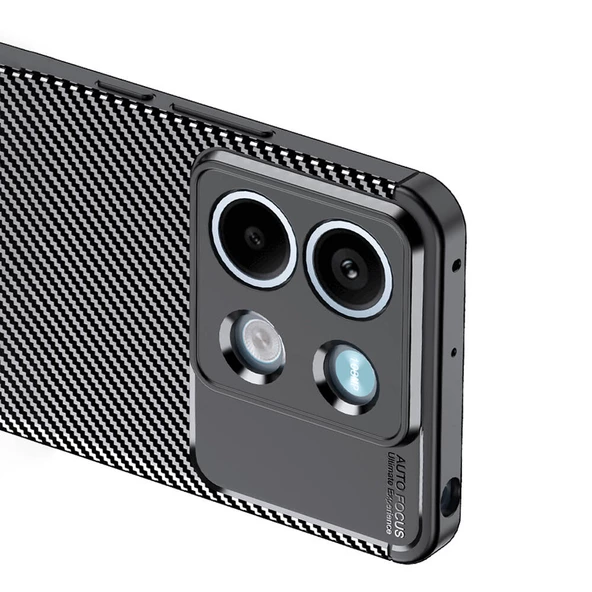 Xiaomi Redmi Note 13 5G Kılıf Zore Negro Silikon Kapak - 9