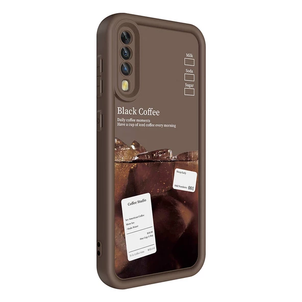 Galaxy A50 Kılıf Kamera Korumalı Baskılı Arka Yüzey Zore Klas Kapak - 3