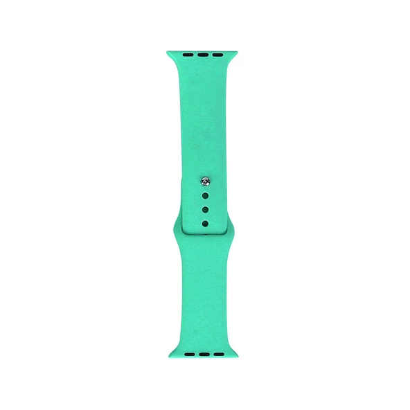 Apple Watch 44mm Band Serisi Klasik Kordon Silikon Strap Kayış - 11