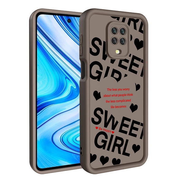 Xiaomi Redmi Note 9 Pro Kılıf Kamera Korumalı Baskılı Arka Yüzey Zore Klas Kapak - Resim 8