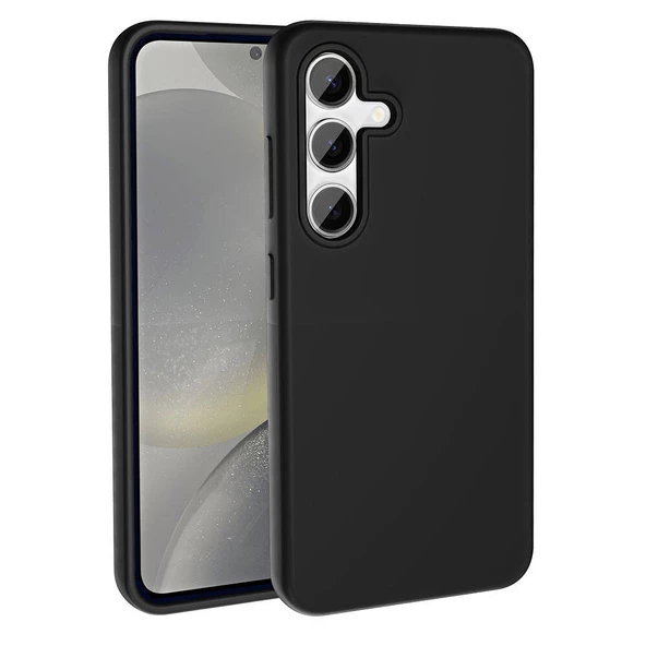 Galaxy S24 Plus Kılıf Magsafe Şarj Özellikli Sıvı Teknolojili Silinebilir Sert Zore Kivi Kapak - Resim 2