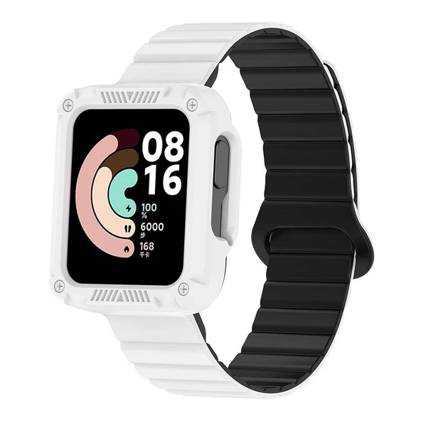 Xiaomi Redmi Watch 2 Silikon Kordon Zore KRD-105 Strap Kayış - Resim 3