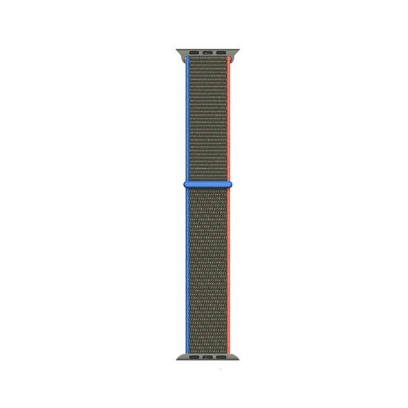 Apple Watch 7 41mm Kordon Band-03 Serisi Hasır Strap Kayış - 4