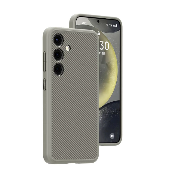 Galaxy S24 Plus Kılıf Magsafe Şarj Özellikli Karbon Fiber Görünümlü Zore T-Karbon Kapak - Resim 2