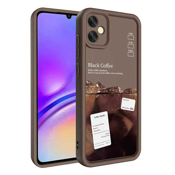 Galaxy A05 Kılıf Kamera Korumalı Baskılı Arka Yüzey Zore Klas Kapak - 6