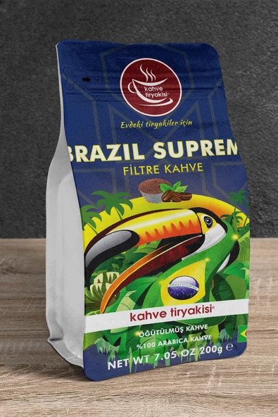 Brazil Supreme Flltre Kahve (SİNGLE ORİGİN) 200 gr - 2