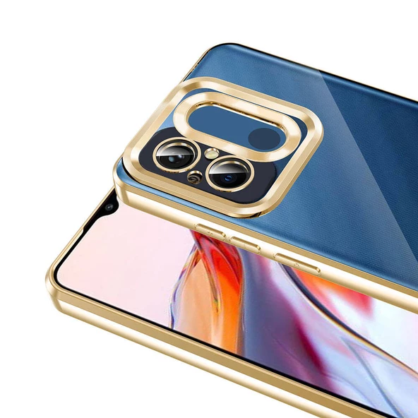 Xiaomi Redmi 12C Kılıf Kamera Korumalı Logo Gösteren Zore Omega Kapak - Resim 11