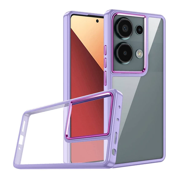 Xiaomi Redmi Note 13 Pro 4G Kılıf Zore Flora Kapak - Resim 2