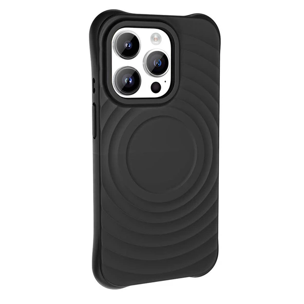 Apple iPhone 14 Pro Magsafe Şarj Özellikli Airbagli Mat Görünümlü Zore Hepi Kapak - Resim 7