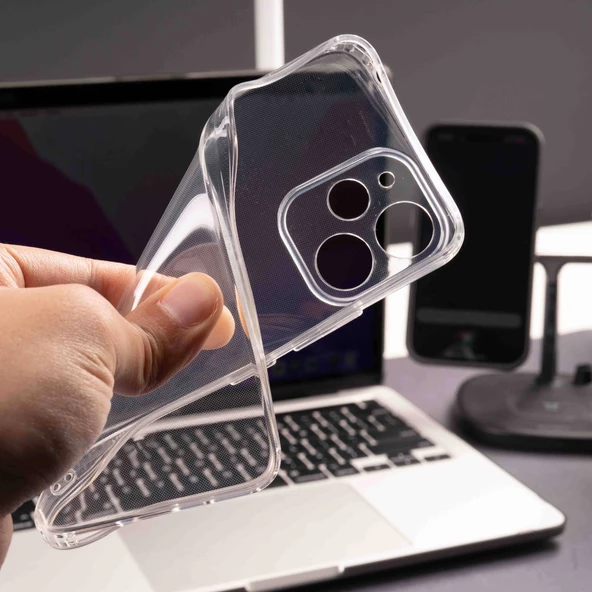 Xiaomi Redmi 12 4G Kılıf Zore 2mm Anti Shock Silikon - 4