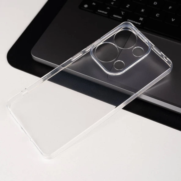 Xiaomi Redmi Note 13 Pro 4G Zore 2mm Anti Shock Silikon - Resim 2