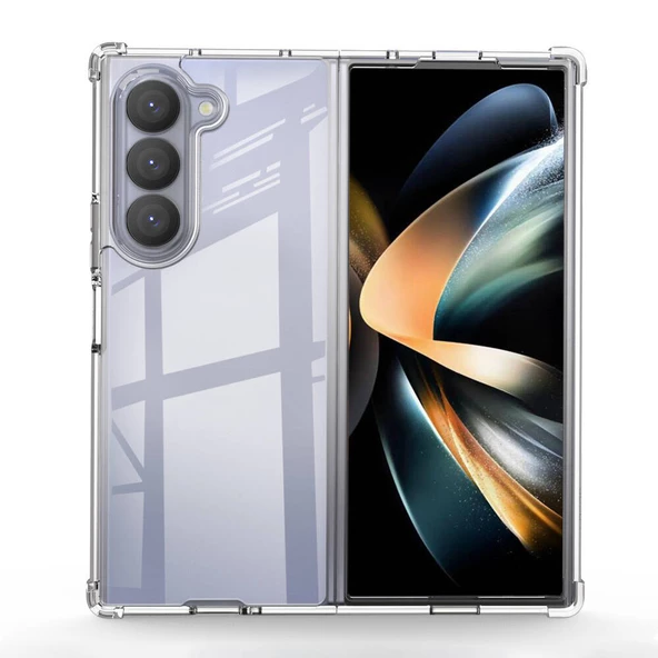 Galaxy Z Fold 6 Kılıf Zore Nitro Anti Shock Silikon