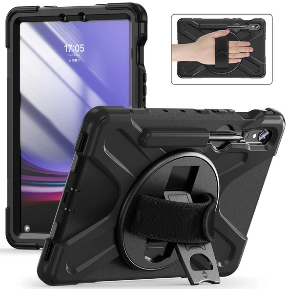 Galaxy Tab S9 FE Zore Defender Tablet Silikon - 4
