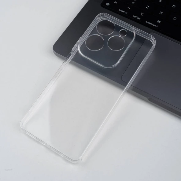 İnfinix Hot 40 Pro Kılıf Zore 2mm Anti Shock Silikon - Resim 4