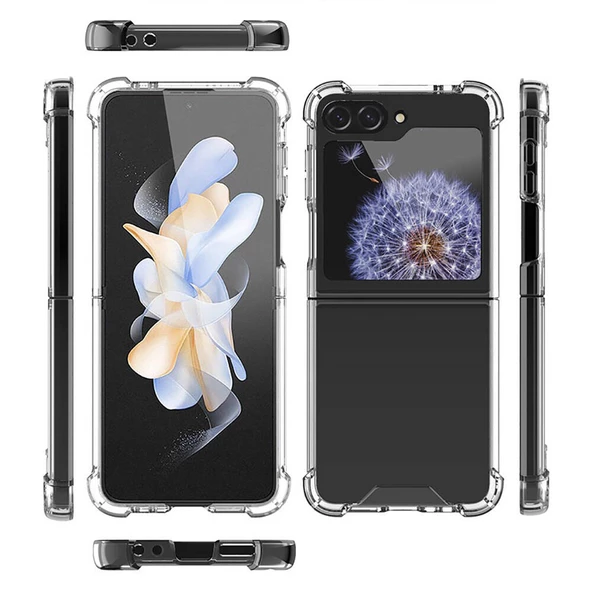 Galaxy Z Flip 6 Kılıf Zore Nitro Anti Shock Silikon - 5