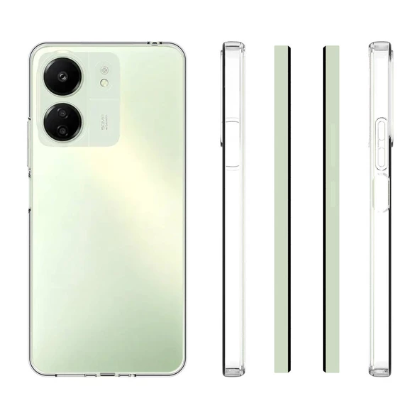 Xiaomi Redmi 13C Kılıf Zore Süper Silikon Kapak - 7