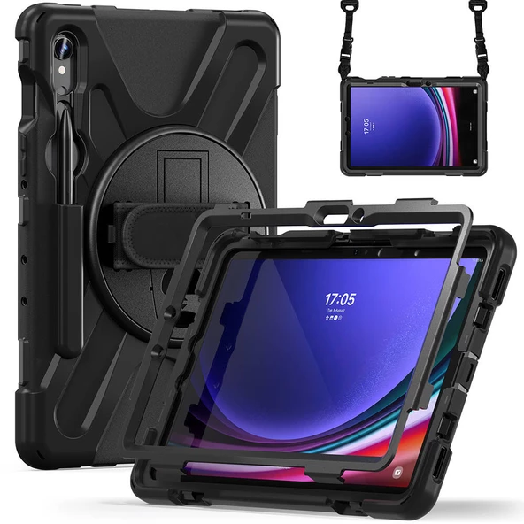 Galaxy Tab S9 FE Zore Defender Tablet Silikon - 9
