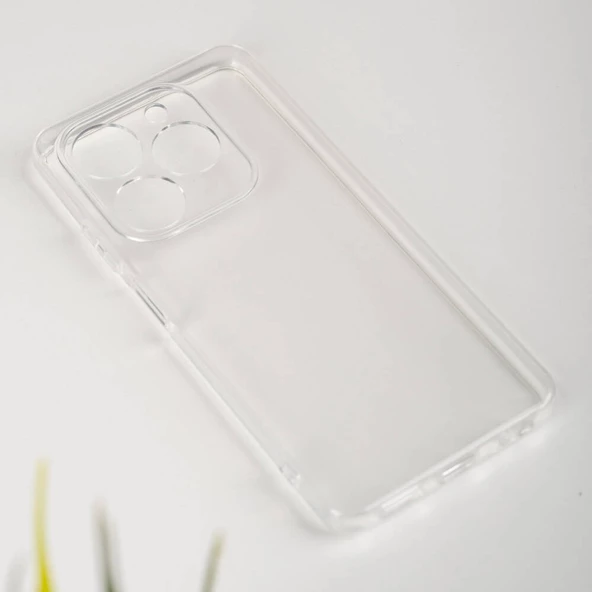 Tecno Spark 20C Kılıf Zore 2mm Anti Shock Silikon - 3