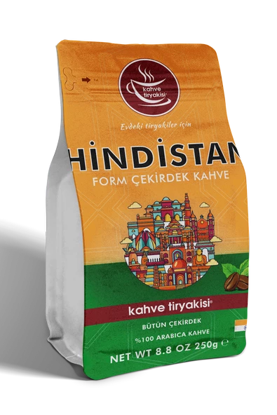 Hindistan Form Çekirdek Kahve (SİNGLE ORİGİN) 250 gr