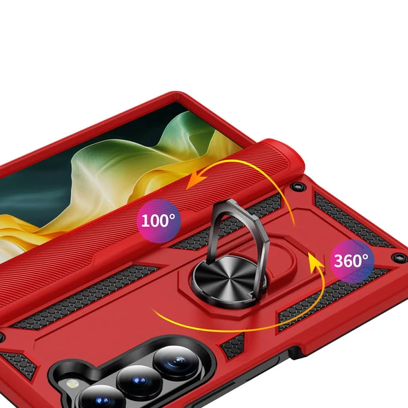 Galaxy Z Fold 6 Kılıf Zore Vega Kapak - Resim 10