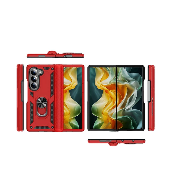 Galaxy Z Fold 6 Kılıf Zore Vega Kapak - Resim 8