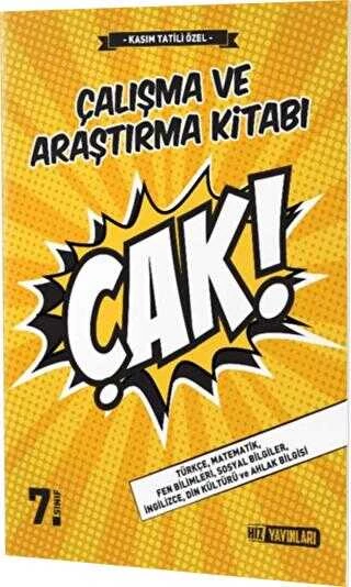 Hız Yayınları 7. Sınıf Çalışma ve Araştırma Kitabı