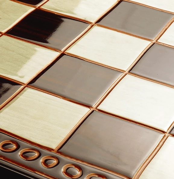 Oyma Satranç Tahtası Ceviz Büyük Boy 2xl - 2