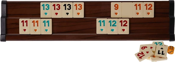 Vip Okey Takımı Ahşap istaka 101 - Resim 5