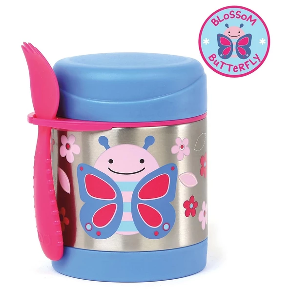 Skip Hop Zoo Paslanmaz Çelik Termos 325 ml Kelebek