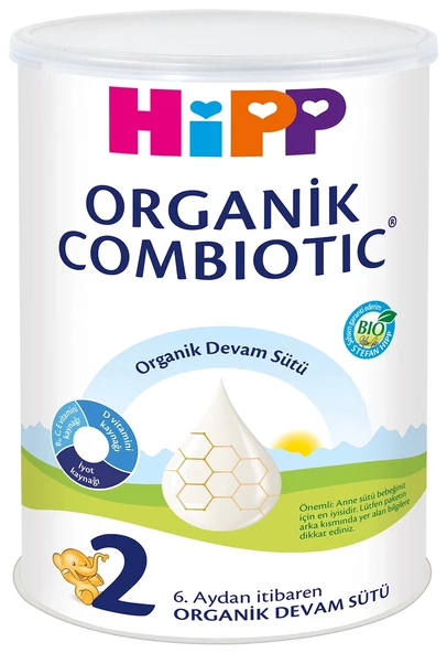 Hipp 2 Organik Combiotic Bebek Sütü 350 Gr