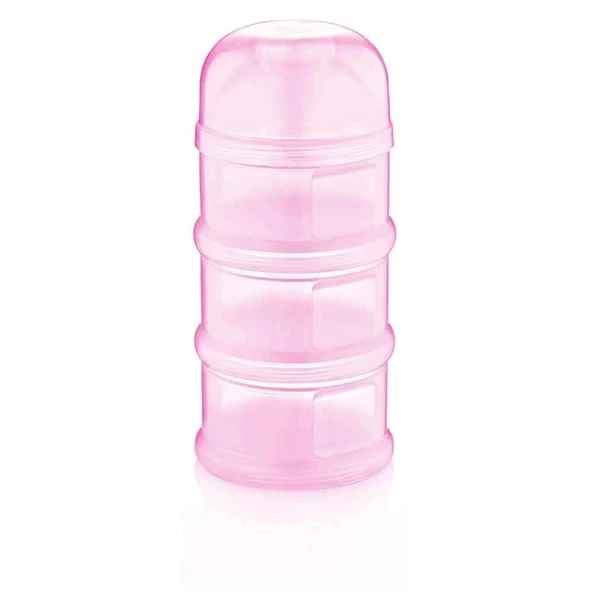 BabyJem Katlı Toz Mama Kabı 545 Pembe