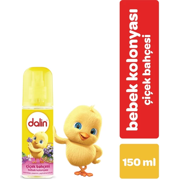 Dalin Sprey Bebek Kolonyası Çiçek Bahçesi 150 ml