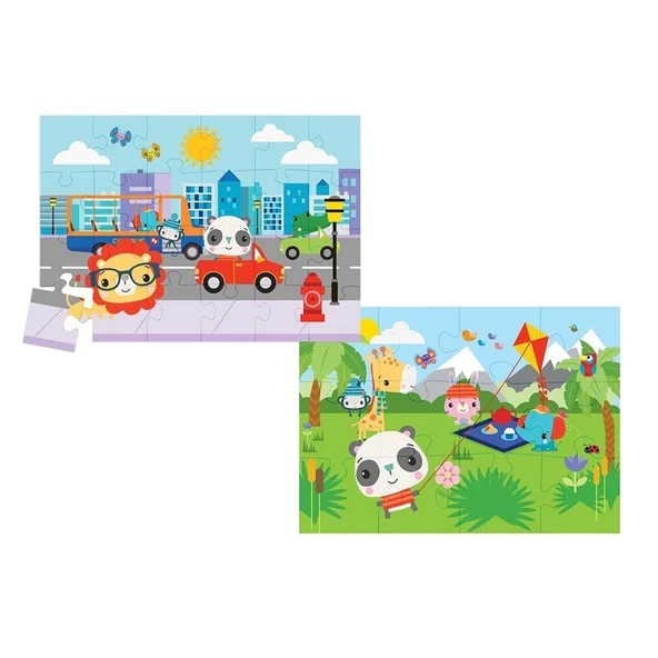 Fisher Price City & Fun Picnic Puzzle 13407