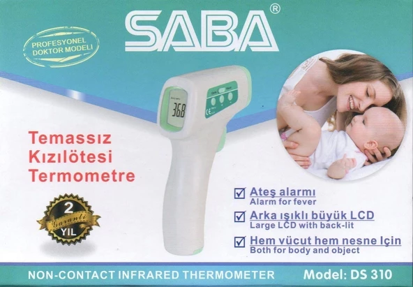 Saba Temassız Kızılötesi Ateş Ölçer - 2