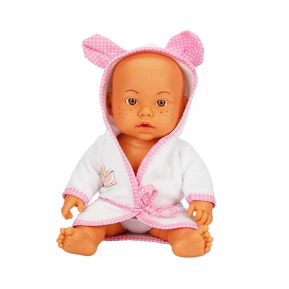 Sunman Bebelou Banyo Zamanı Bebek Seti 35 Cm - 4