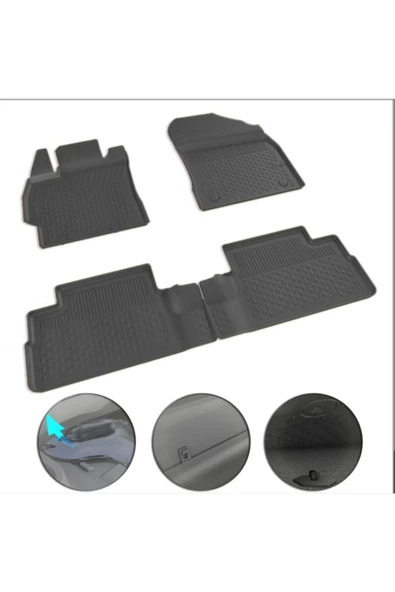 PEUGEOT BİPPER 2015 4.5 D Havuzlu Oto Paspas ürün görseli 1