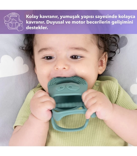 Mochi Diş Kaşıyıcı Yeşil - 6