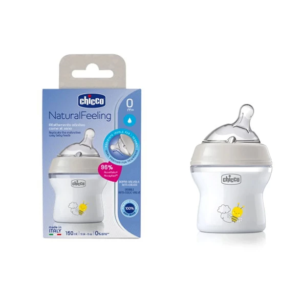 Chicco NaturalFeeling PP Biberon 0 Ay+ 150ml - 4