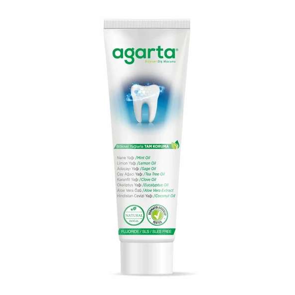 Agarta Doğal Diş Macunu 100ml Bitki Özlü - 2
