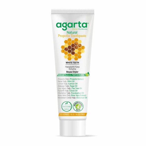 Agarta Doğal Diş Macunu 100ml Propolis - 2