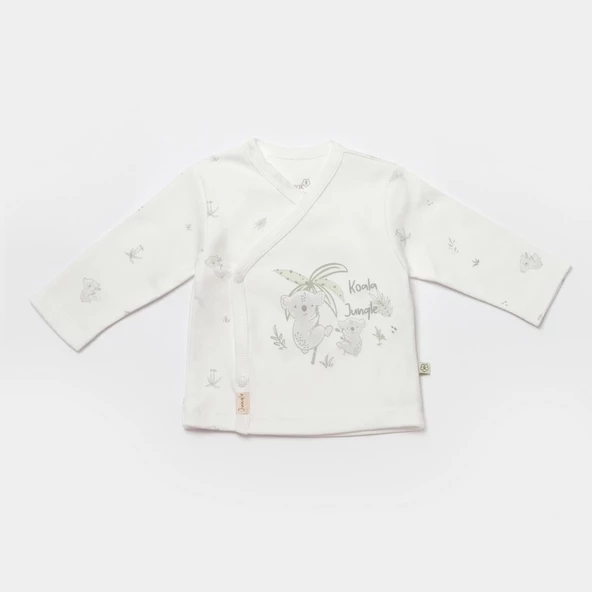 Bibaby Biorganic Koala Jungle 3'Lü Bebek Takım 73315 Gri - 2