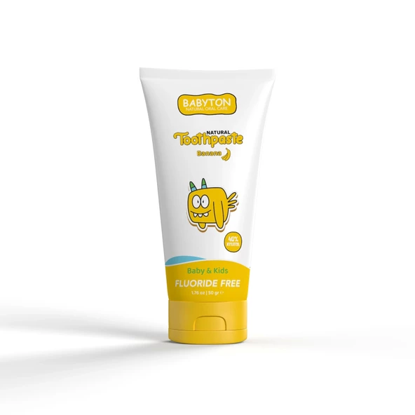 Babyton Organik Doğal Muz Aromalı Diş Macunu 50 Gr - 2