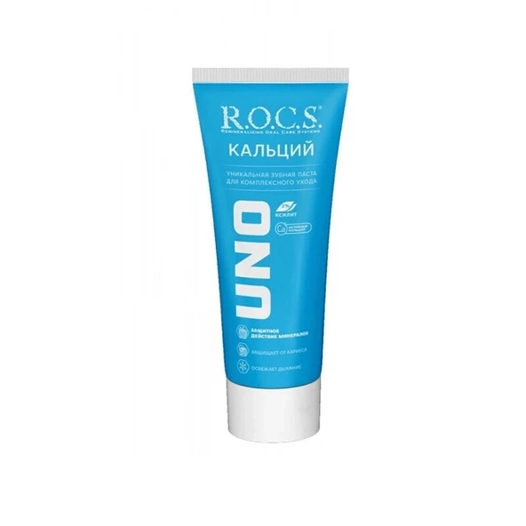 R.O.C.S.Uno Kalsiyum Tam Koruma Diş Macunu 60 ml - 2