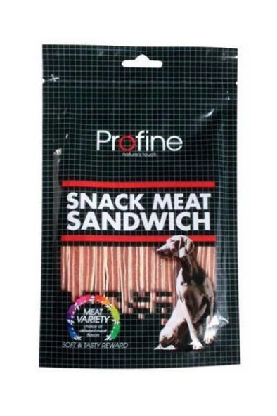 Profine 80Gr Tavuk Balık Etli Snack Meat Sandwich 14Adet Köpek Ödülü - 5