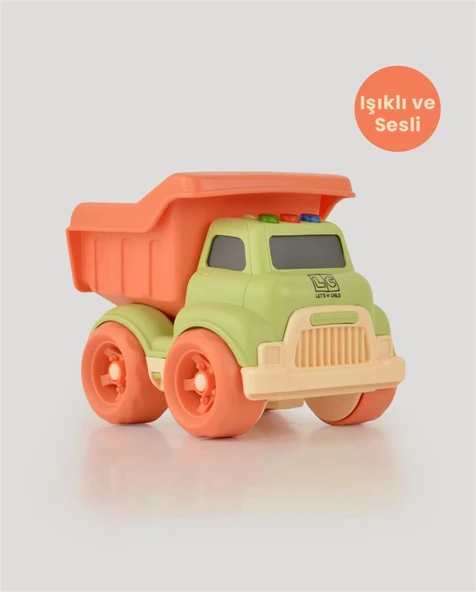 Let's Be Child LC Işıklı & Sesli Taşıtlar Mini Pikap LC-31016