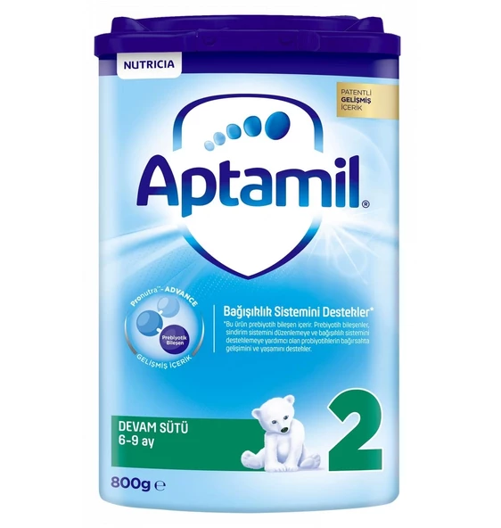 Aptamil 6-9 Ay İçin Devam Sütü Maması No-2 800 Gram