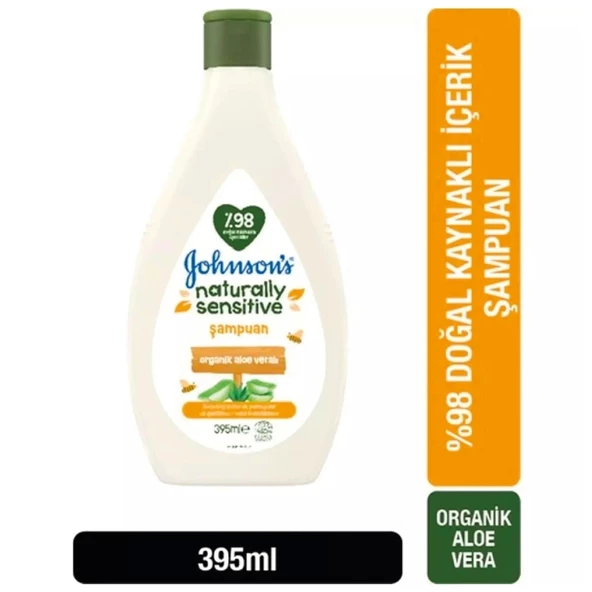 Johnson's Baby Naturally Sensitive Şampuan 395ml