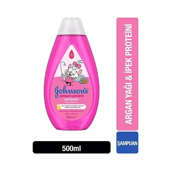 Johnson's Baby Kral Şakir Işıldayan Parlaklık Şampuan 500ml