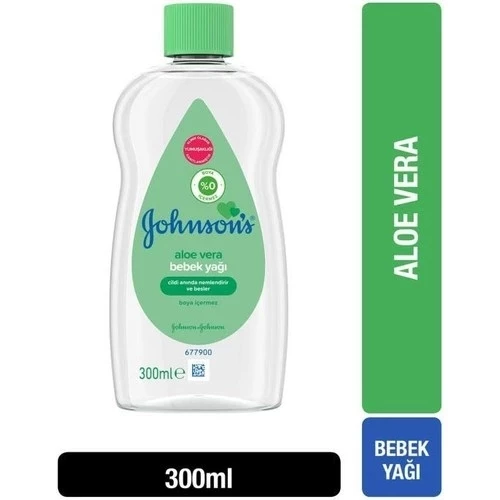 Johnson's Baby Bebe Yağı 300 ml Aloe Vera