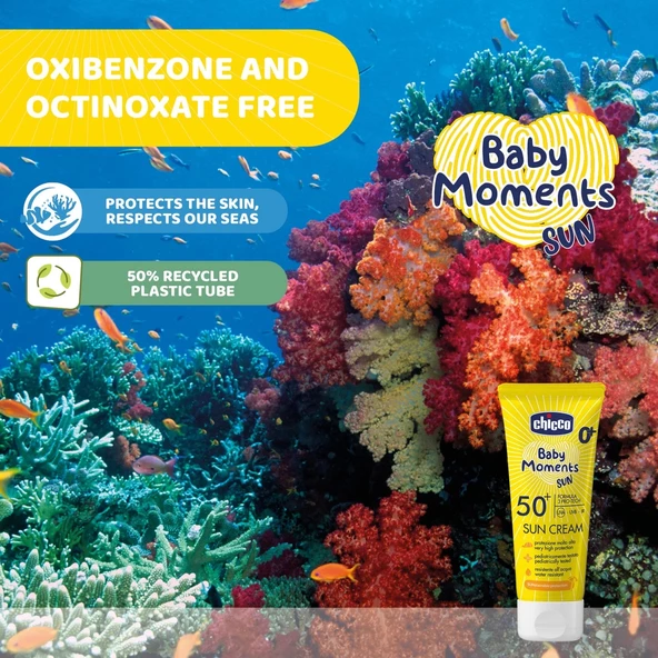 Chicco Baby Moments Sun Güneş Kremi Spf 50+ 75 ml + After Sun Hediye - 7
